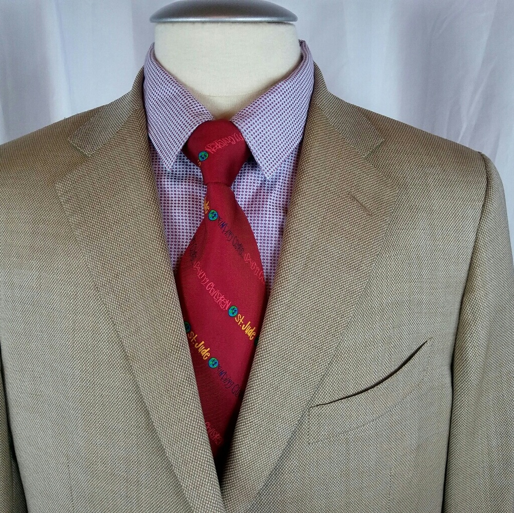 Ermenegildo Zegna Su Misura HP Blazer Cream 46R